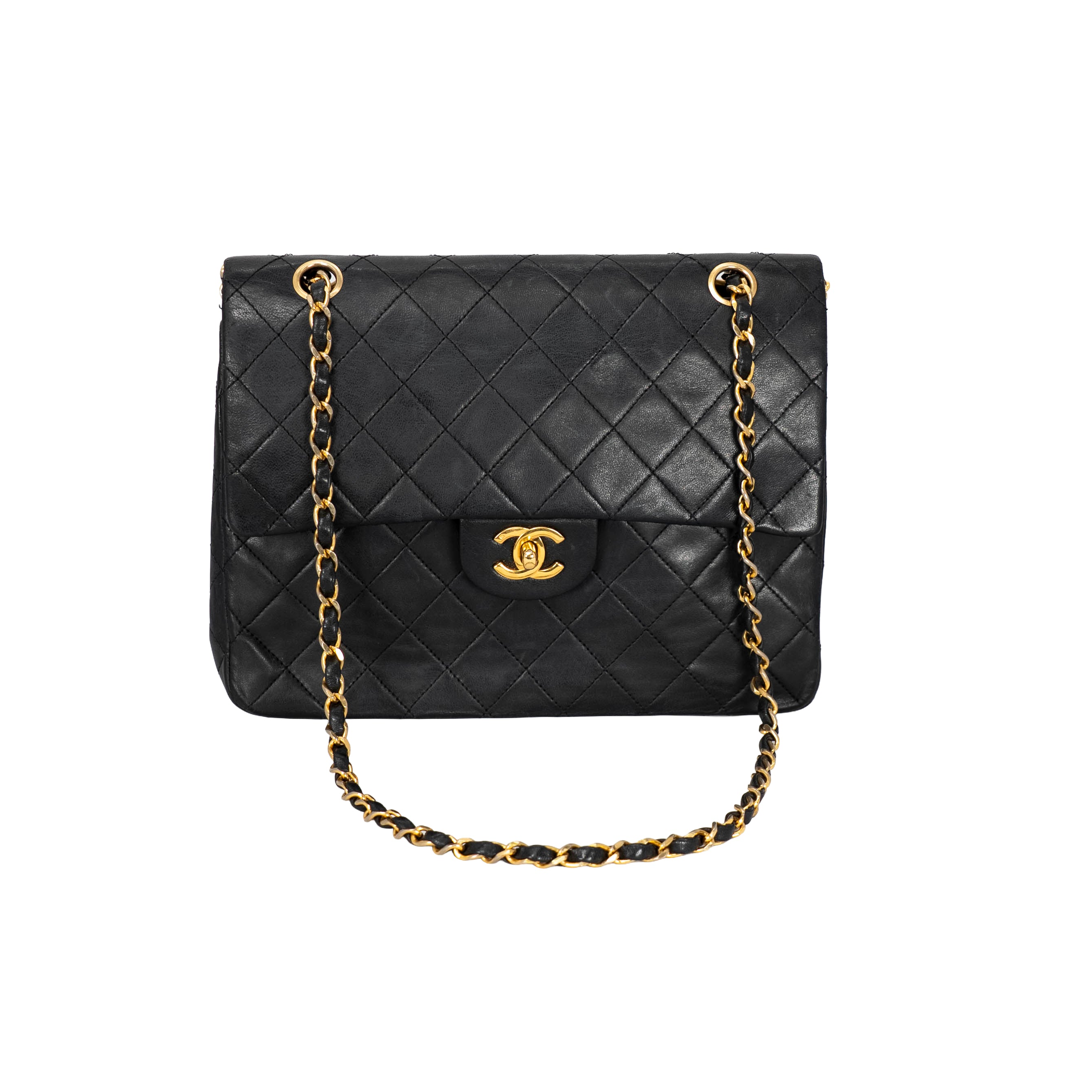 Chanel- Trapezoid Matelasse Shoulder Bag