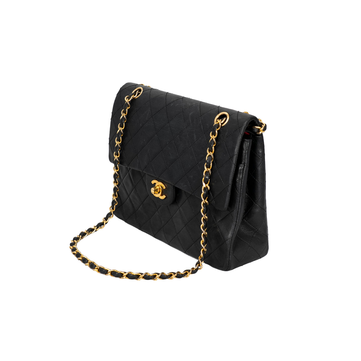 Chanel- Trapezoid Matelasse Shoulder Bag