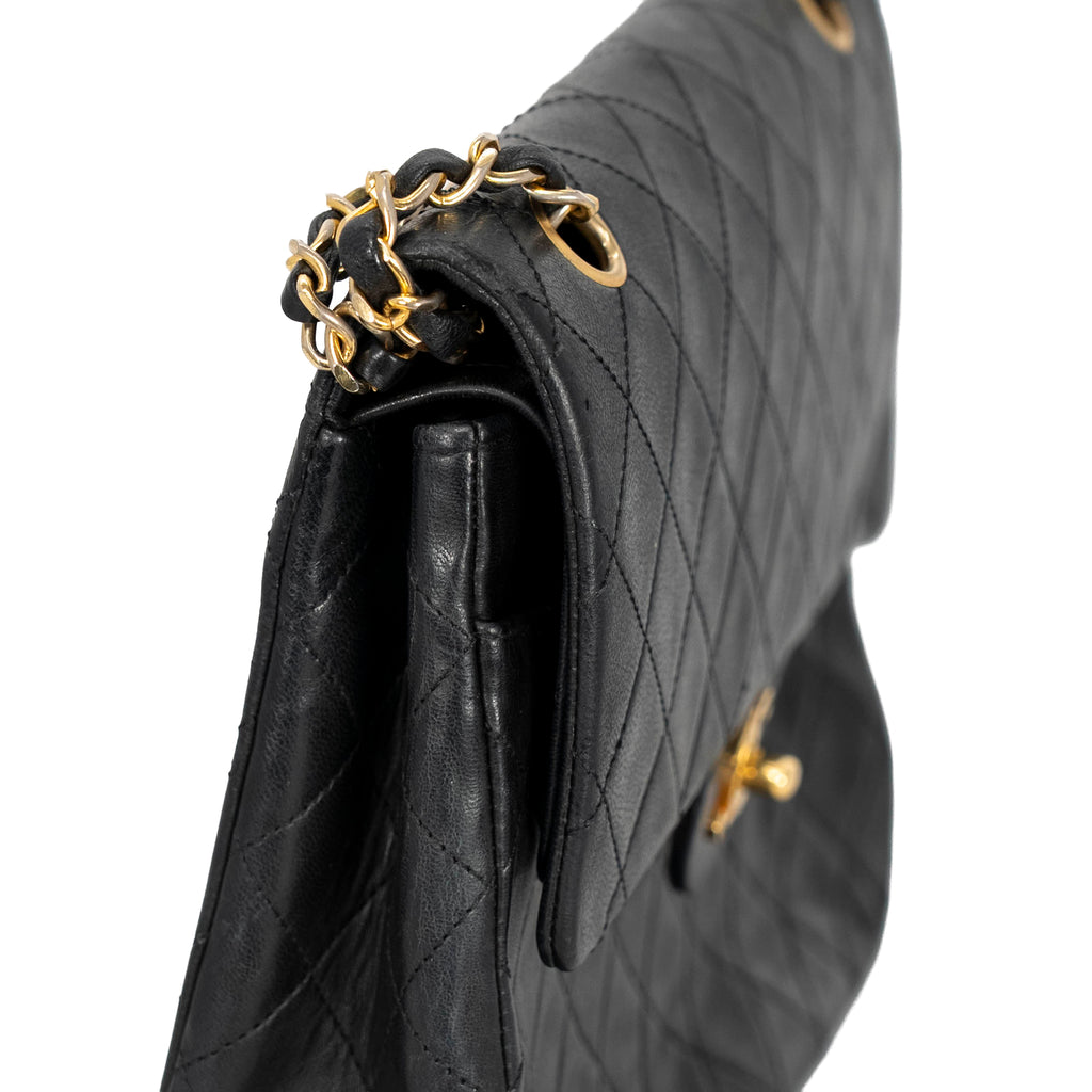 Chanel- Trapezoid Matelasse Shoulder Bag