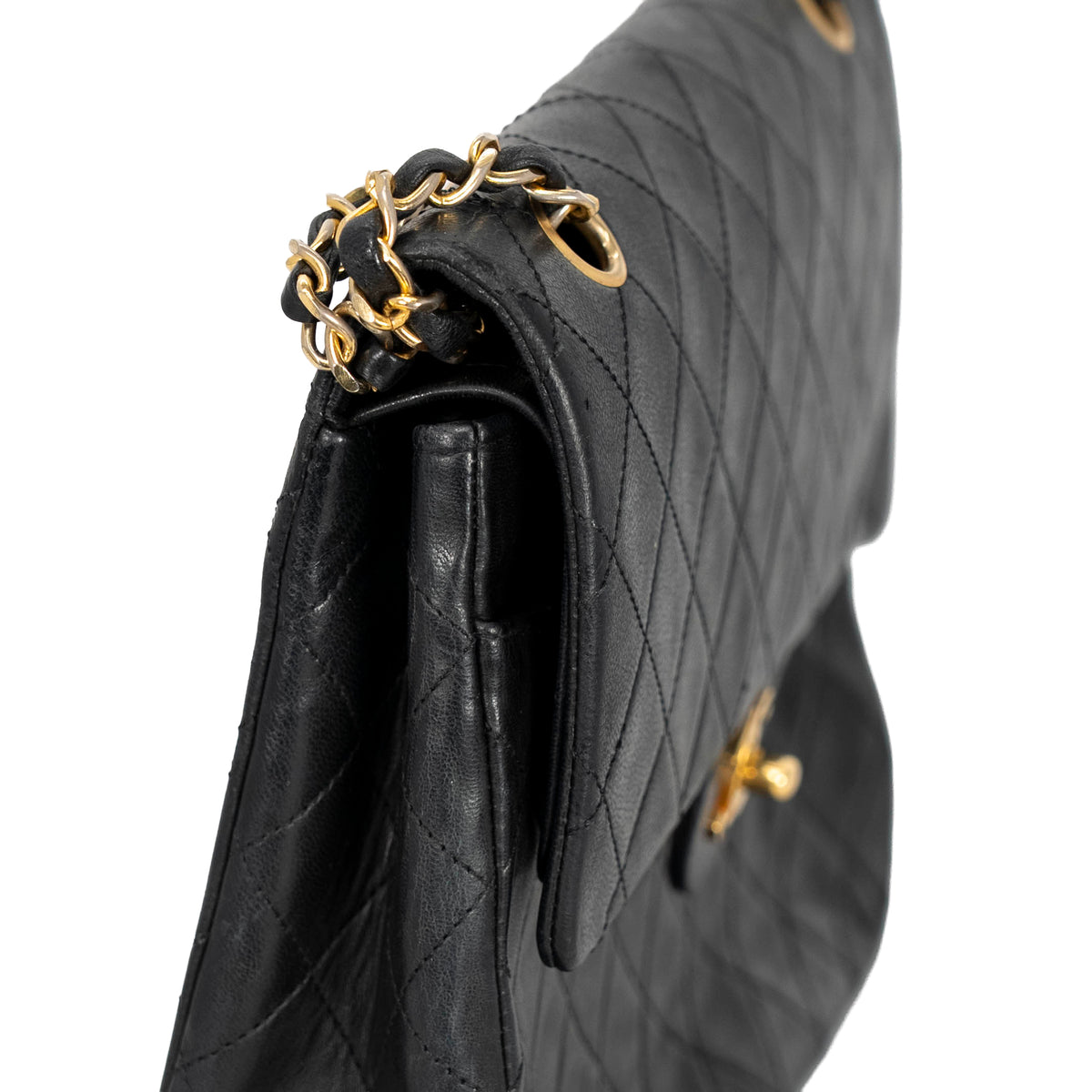 Chanel- Trapezoid Matelasse Shoulder Bag