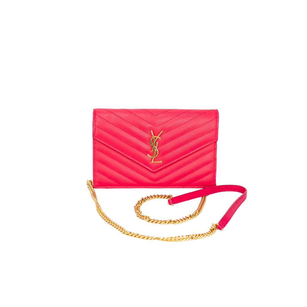 Saint Laurent - Cassandra wallet on a Chain