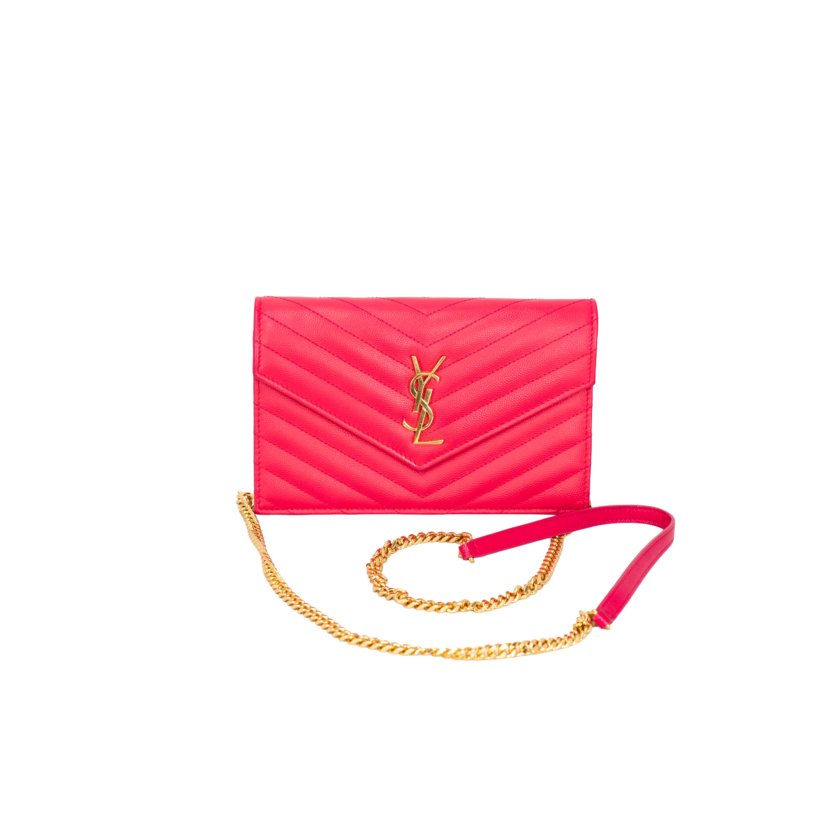 Saint Laurent - Cassandra wallet on a Chain