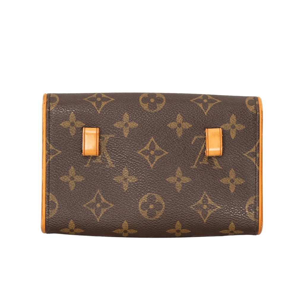 Your Bag Now Mine Louis Vuitton Pochette Florentine belt pouch in iconic brown monogram coated canvas with leather trim