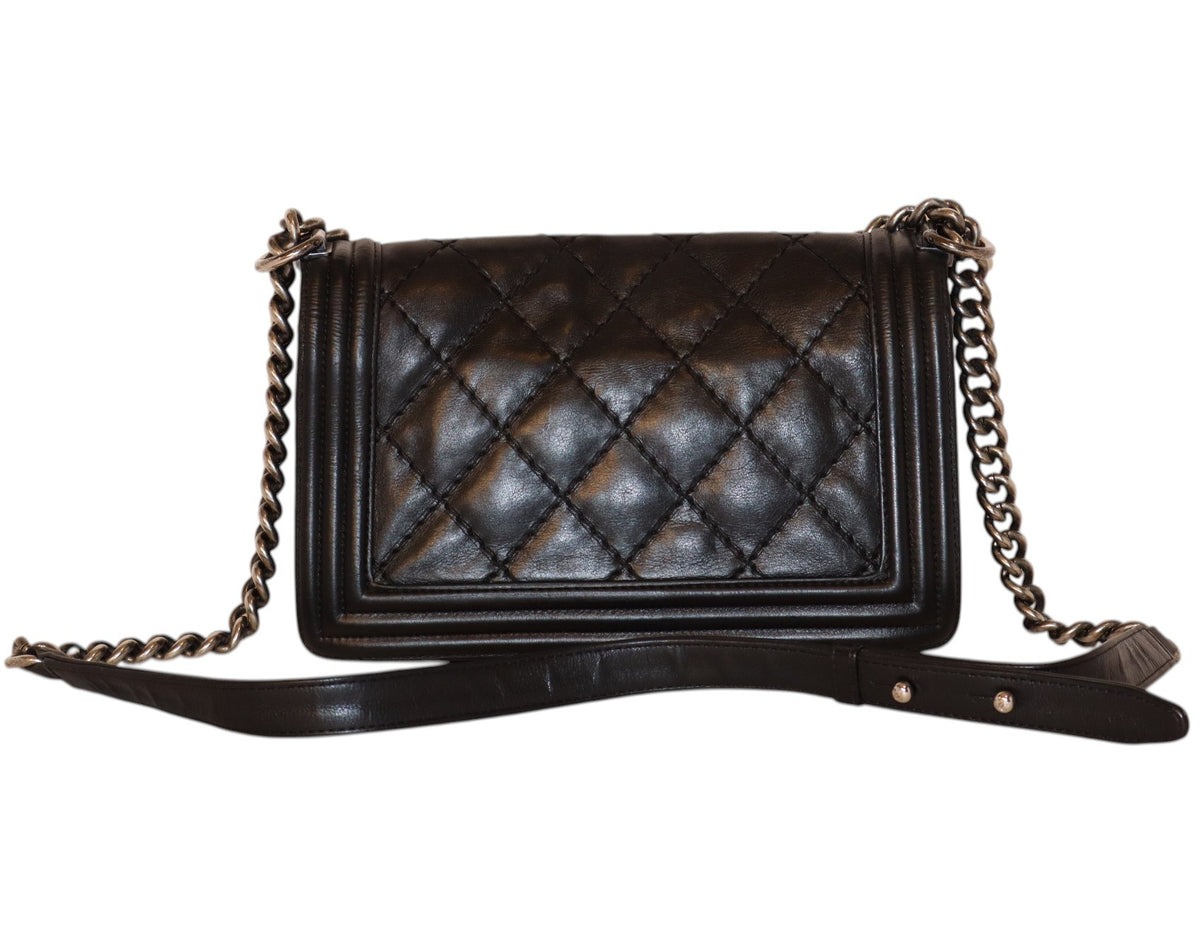 Chanel - Medium Black Boy Bag