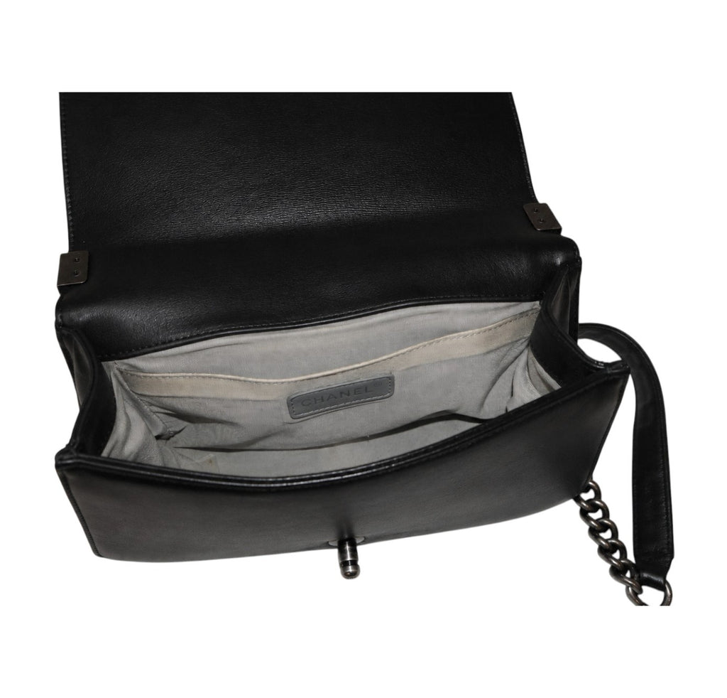 Chanel - Medium Black Boy Bag