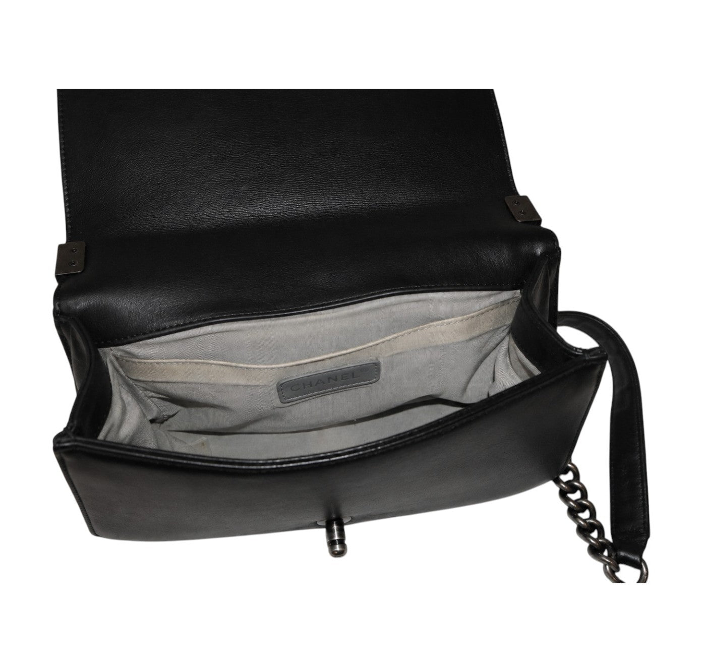 Chanel - Medium Black Boy Bag