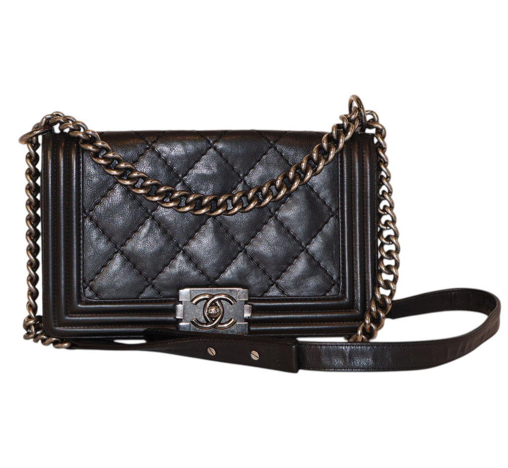 Chanel - Medium Black Boy Bag