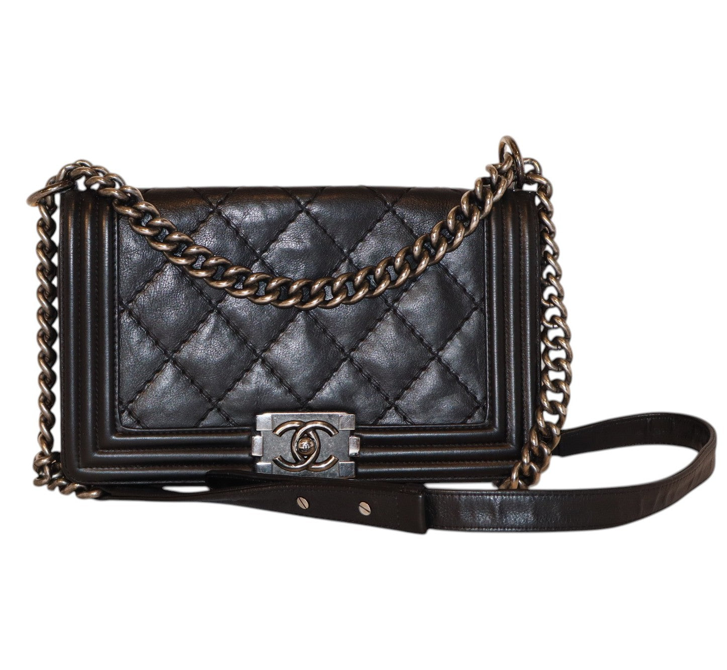 Chanel - Medium Black Boy Bag