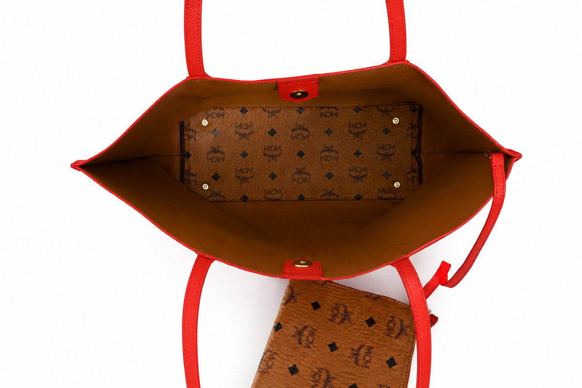 MCM - Medium Coral Tote
