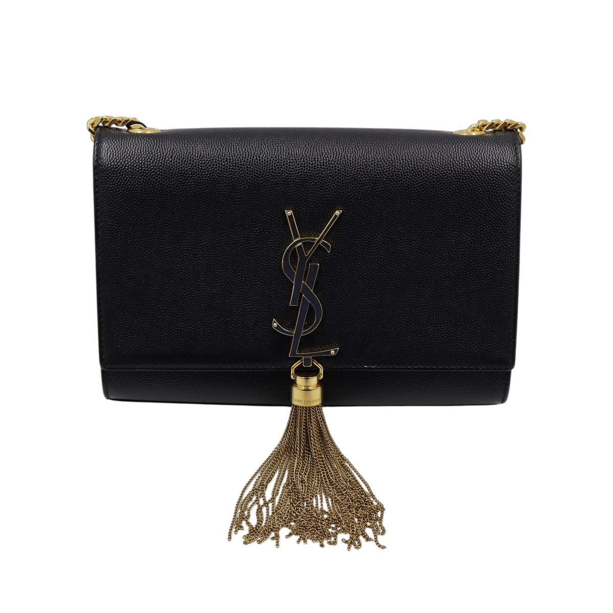 Yves Saint Laurent - Gran De Poudre Small Classic Monogram Kate Tassel Satchel