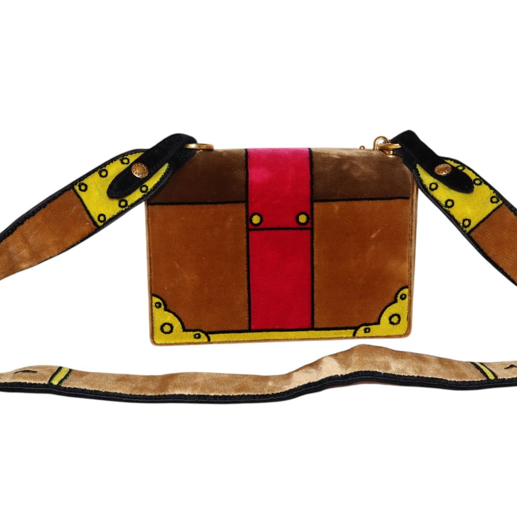 Prada - Cahier Velvet Shoulder Bag