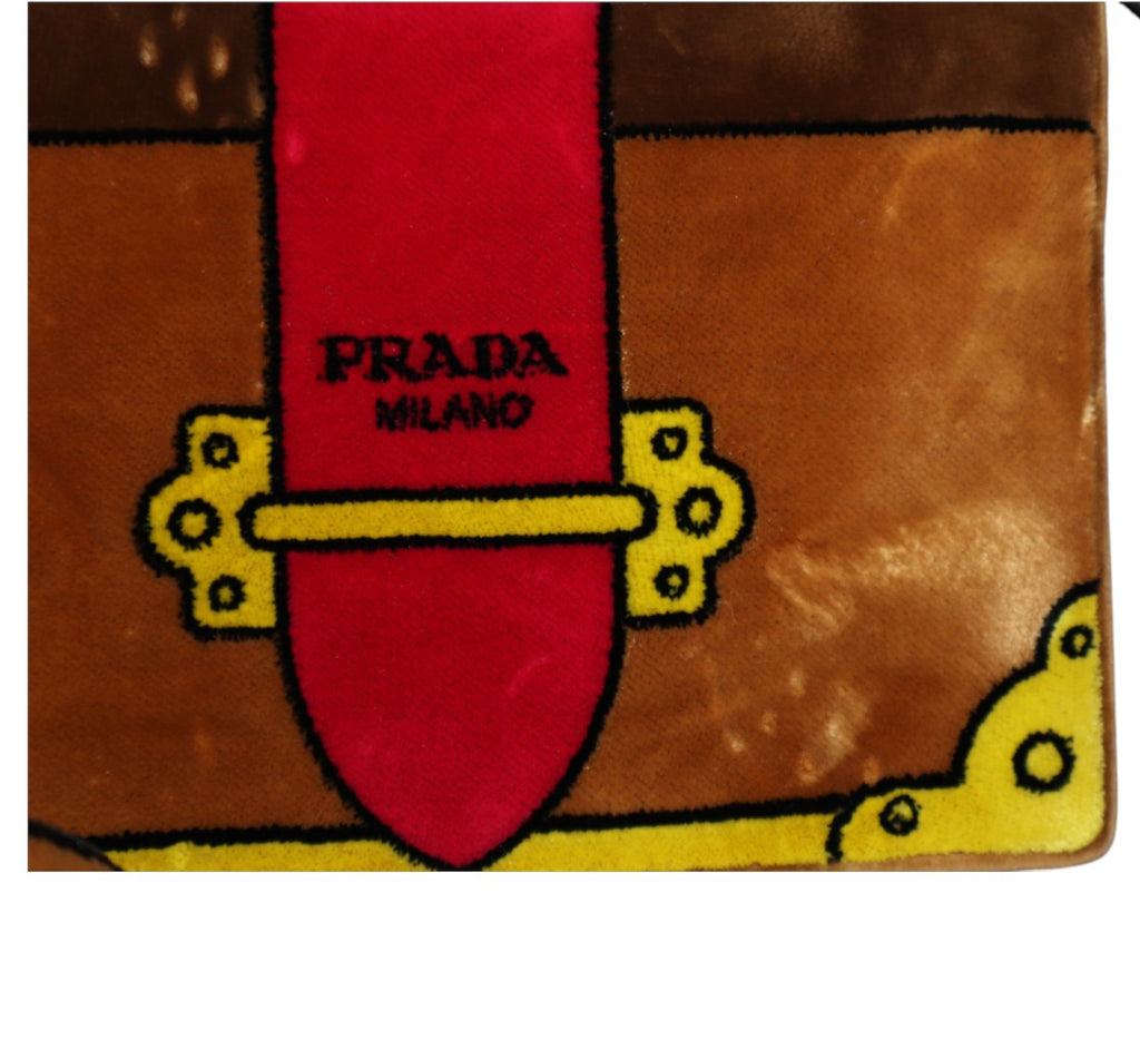 Prada - Cahier Velvet Shoulder Bag